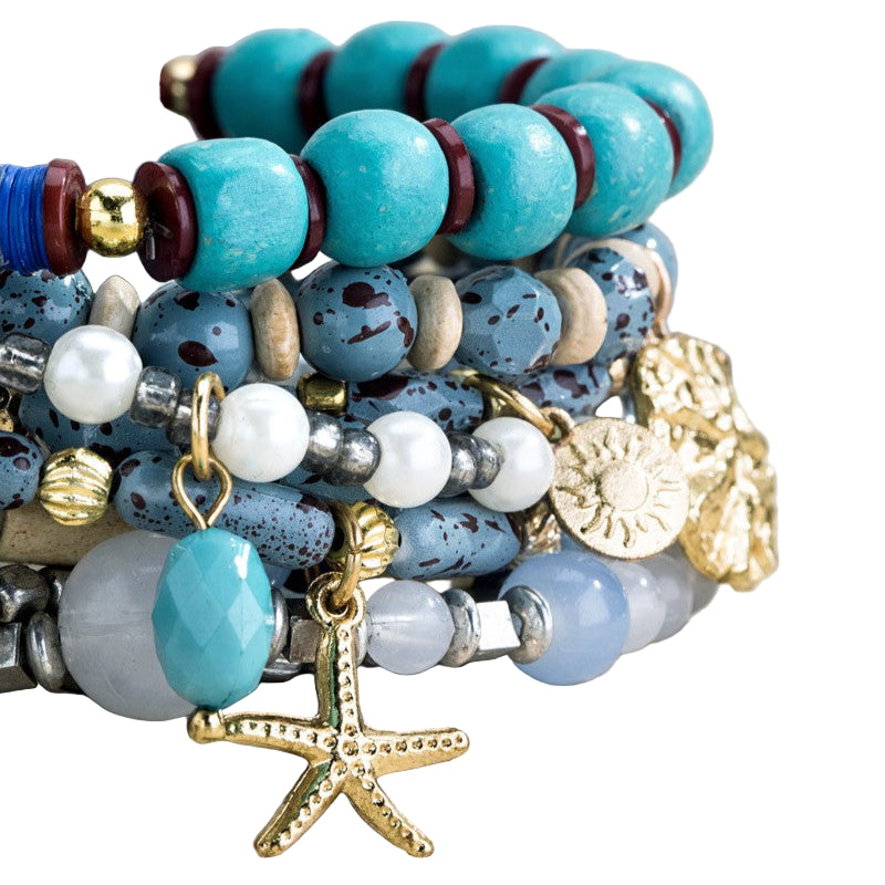 Starfish Bracelet Set