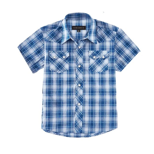Plaid Snap Western Shirt