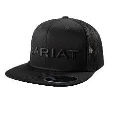 3D Black Embroidered