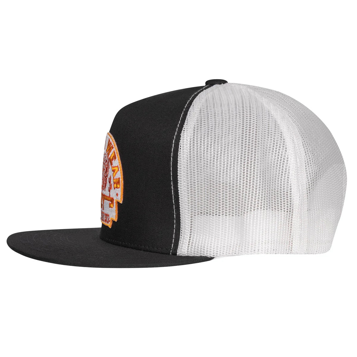 Black & White 4" Arrowhead Cap