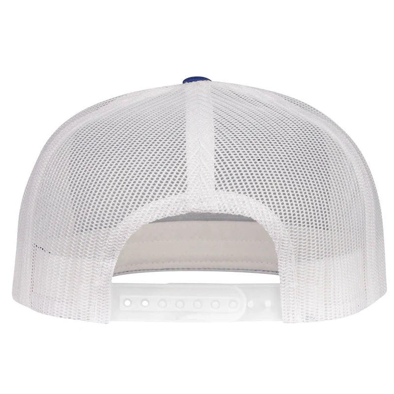Blue & White Original Buckle Hat