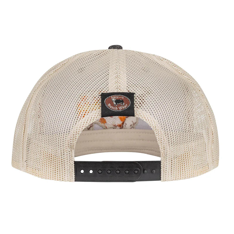 Denim & White Apache Hereford Bull Hat