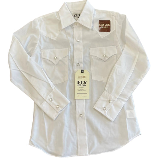 White Western Shirt