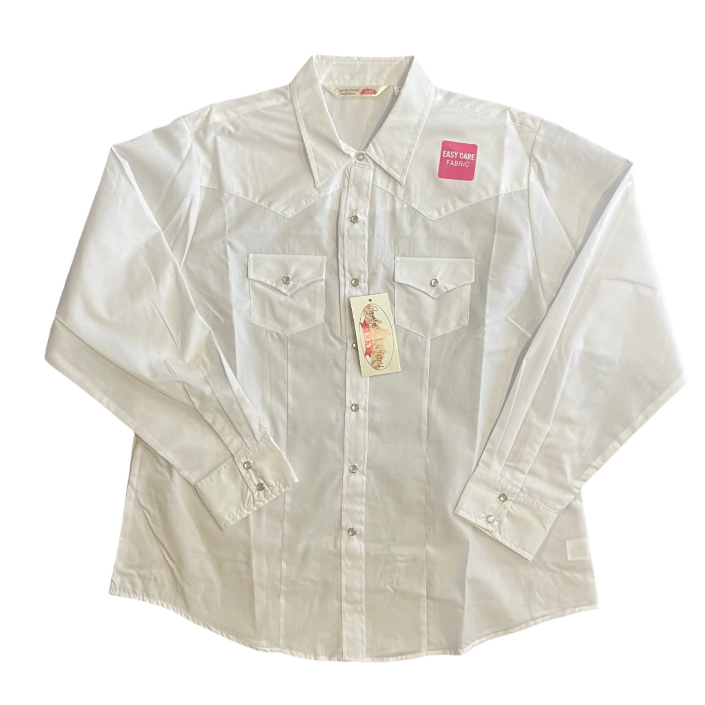 Women's White Western Shirt