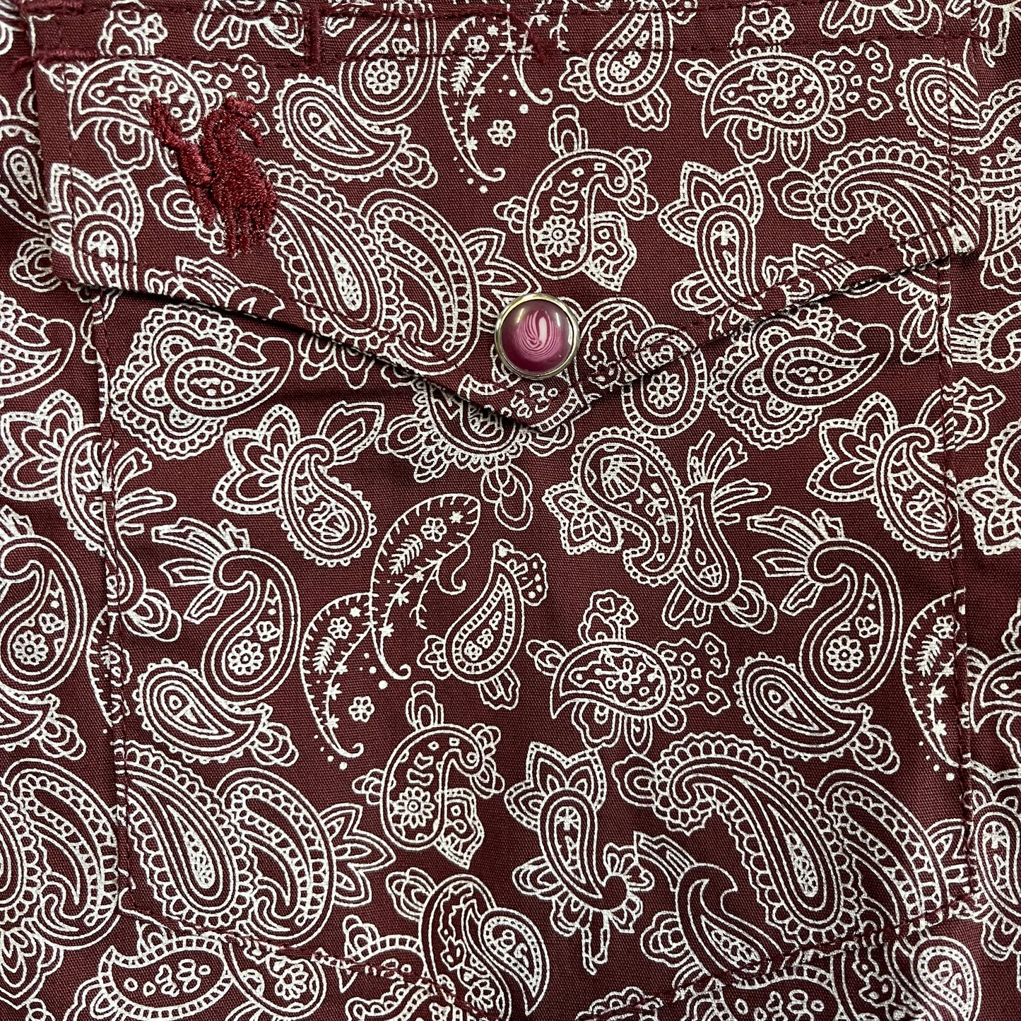 Plum Paisley S/S