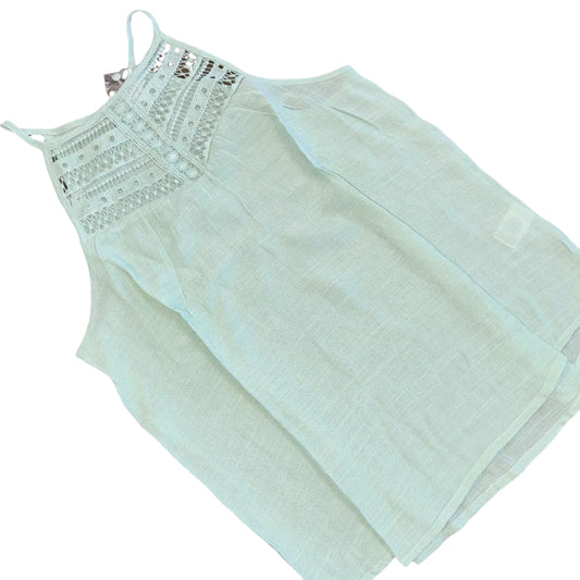 SALE - Mint Halter Woven Top