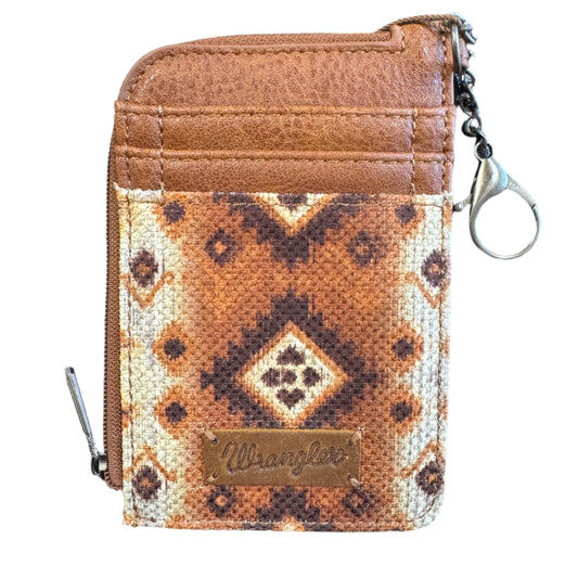 Mini Zip Card Case - SW Brown