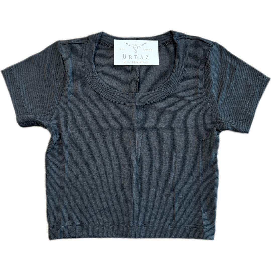 Scoop Neck Basic Top