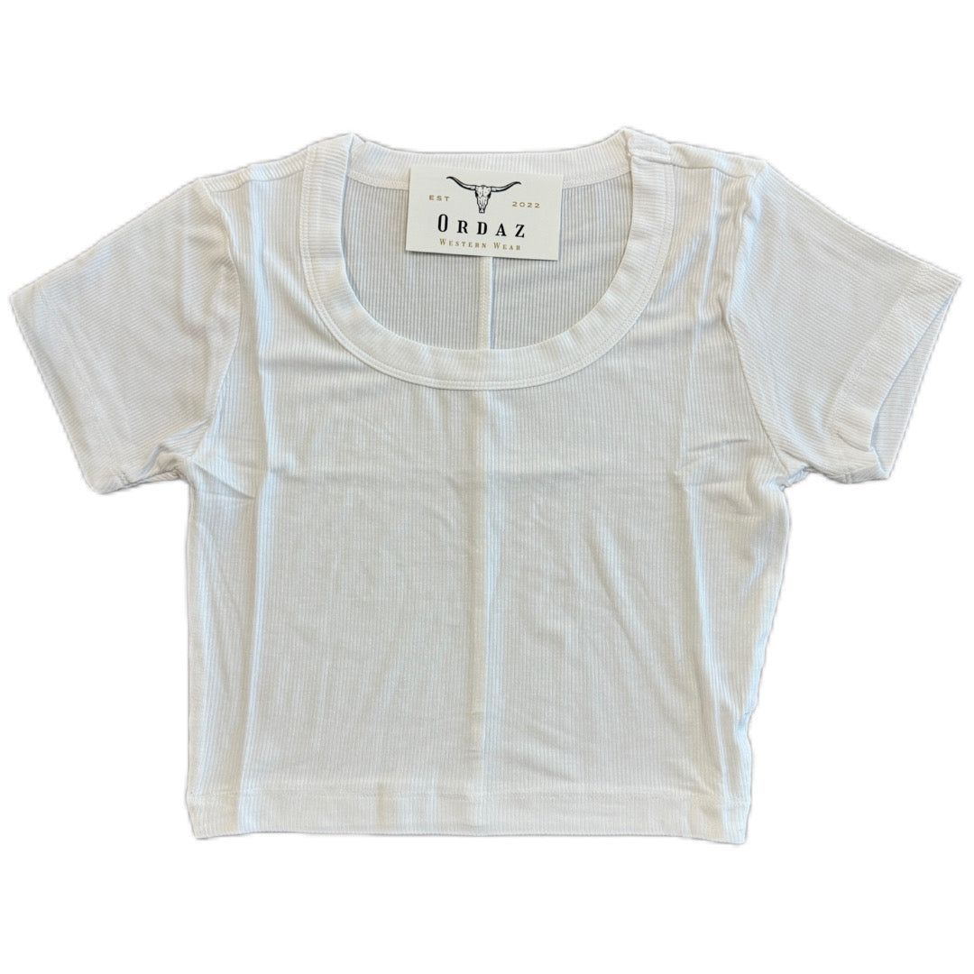 Scoop Neck Basic Top