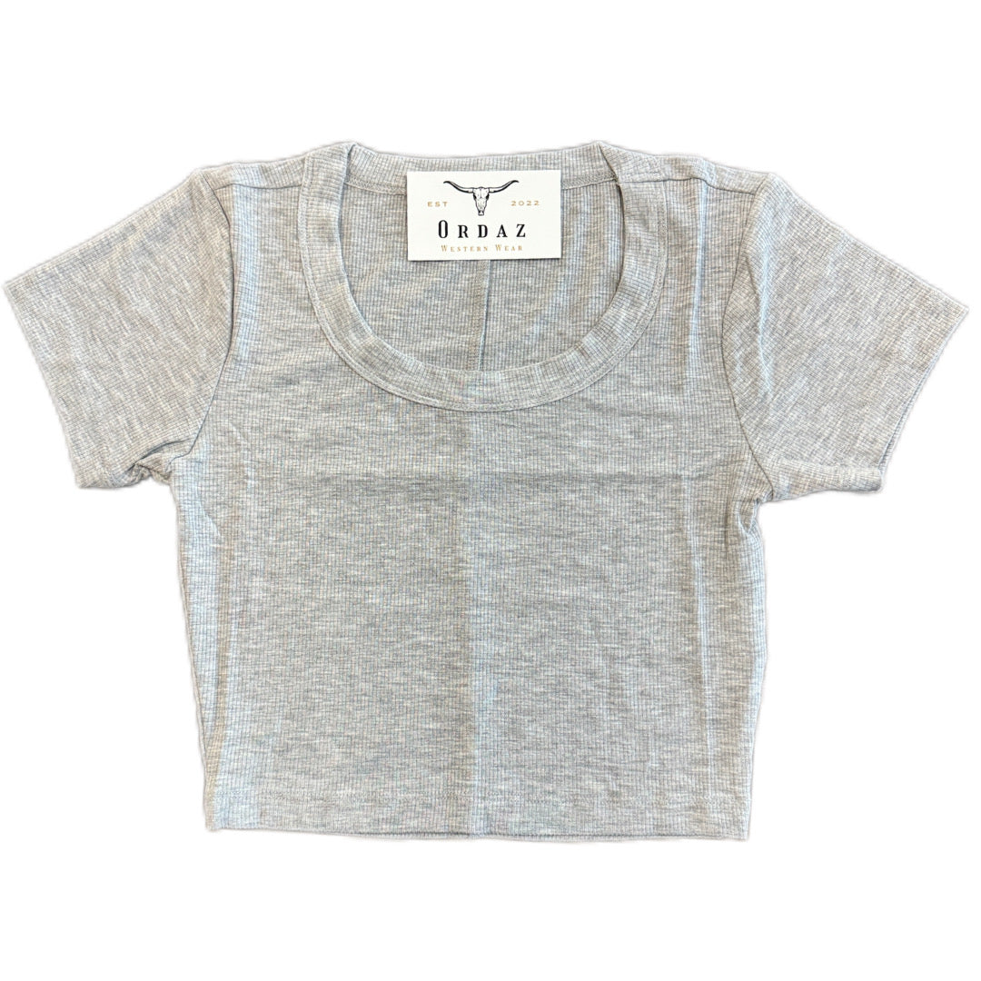 Scoop Neck Basic Top