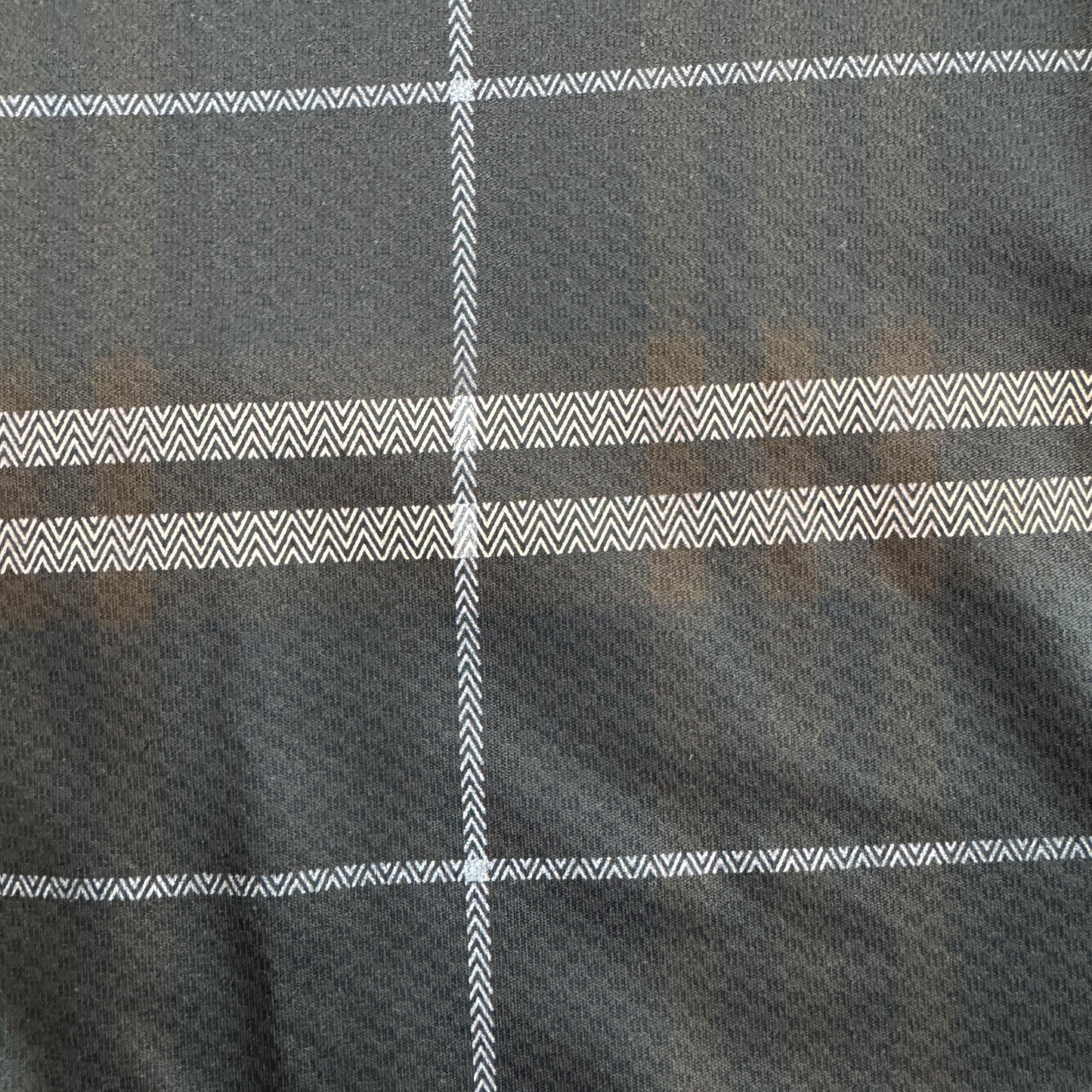 Double Line Polo - Black