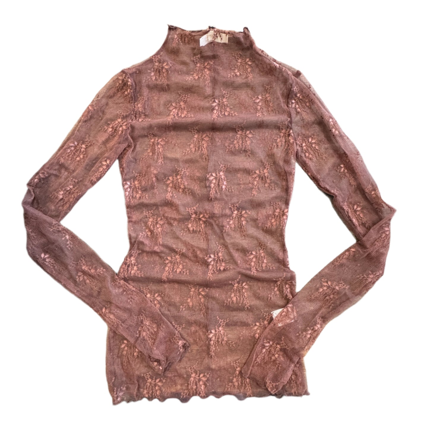 Mesh Lace Long Sleeve