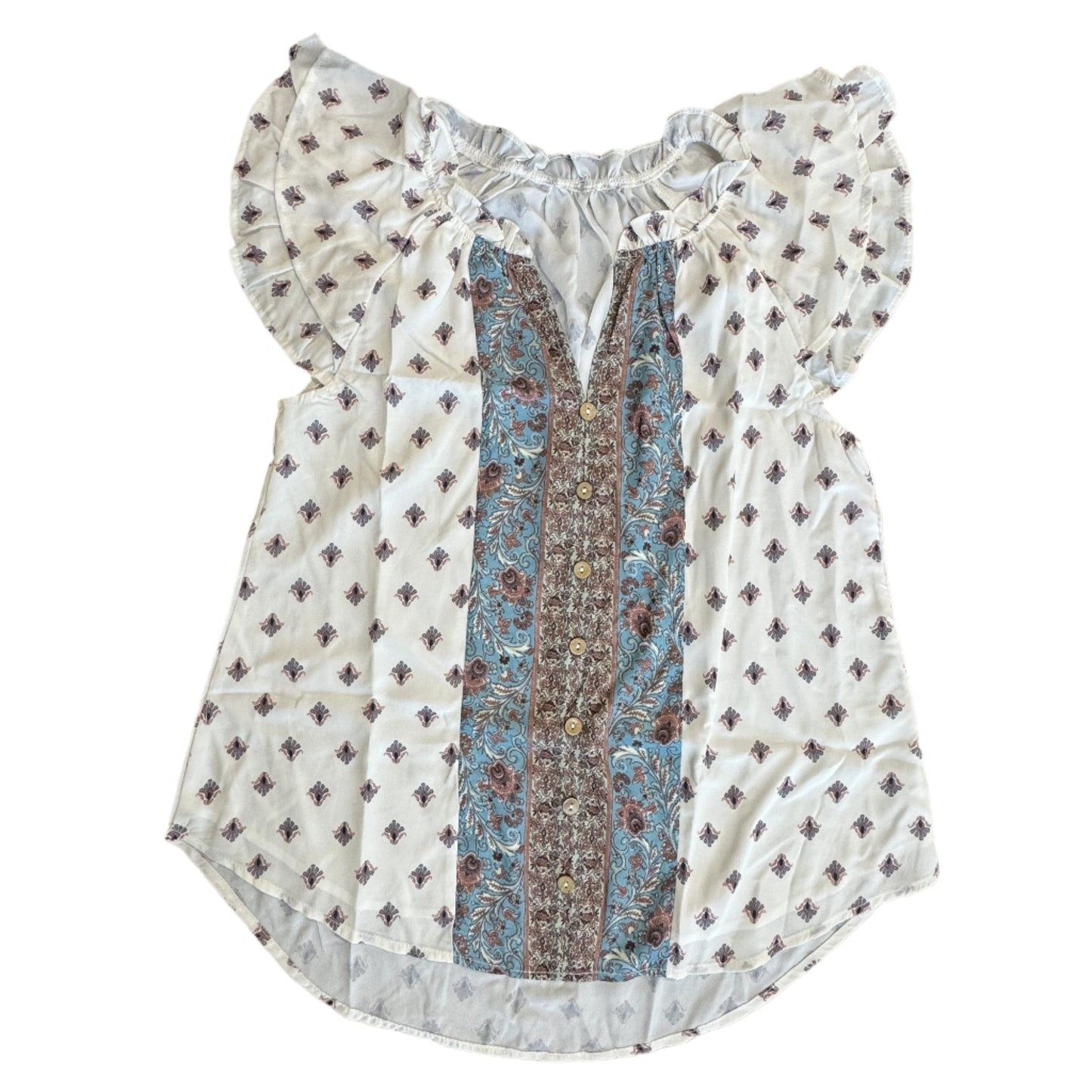 White Boho Blouse