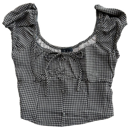 Plaid Crop Top