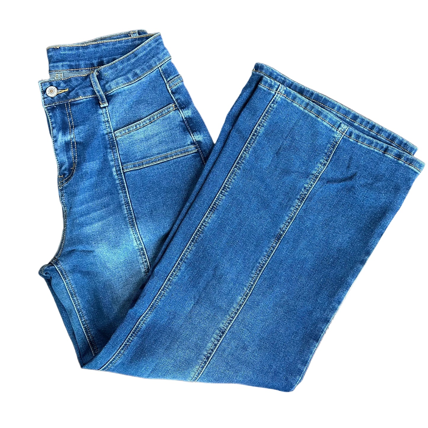 Seam Detail Shift Jeans