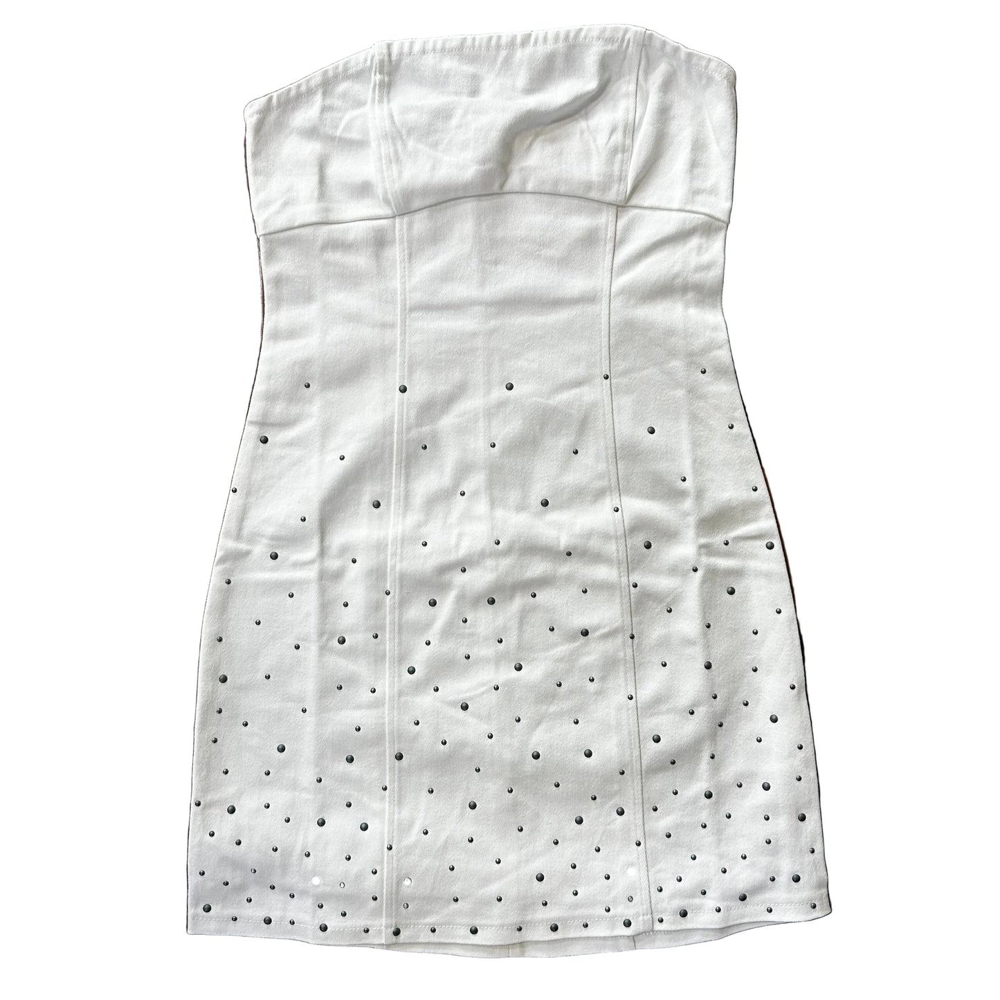 Solid Woven Mini Dress