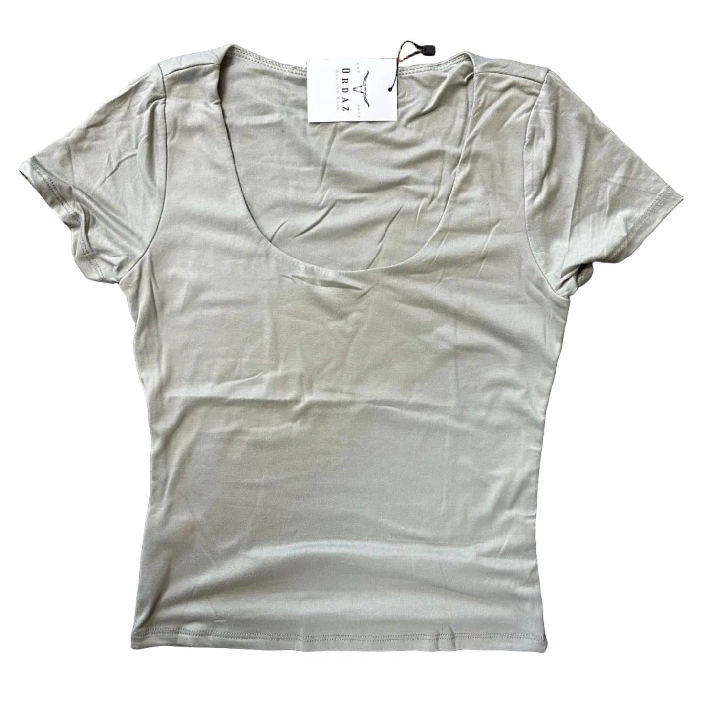 Double Layer Scoop Neck Top