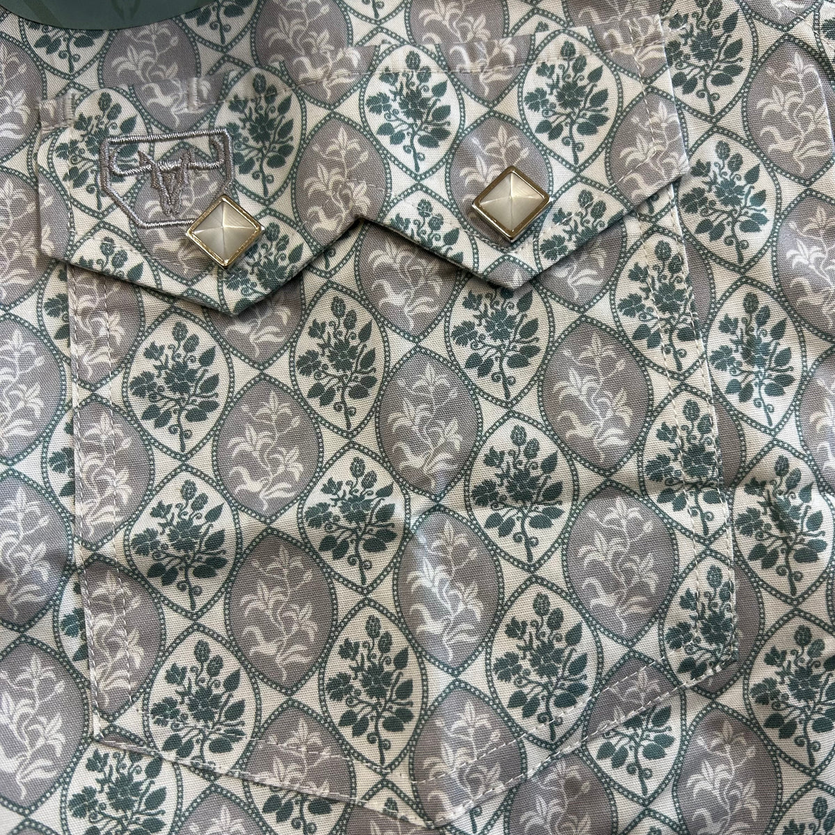 Dense Paisley Western Shirt