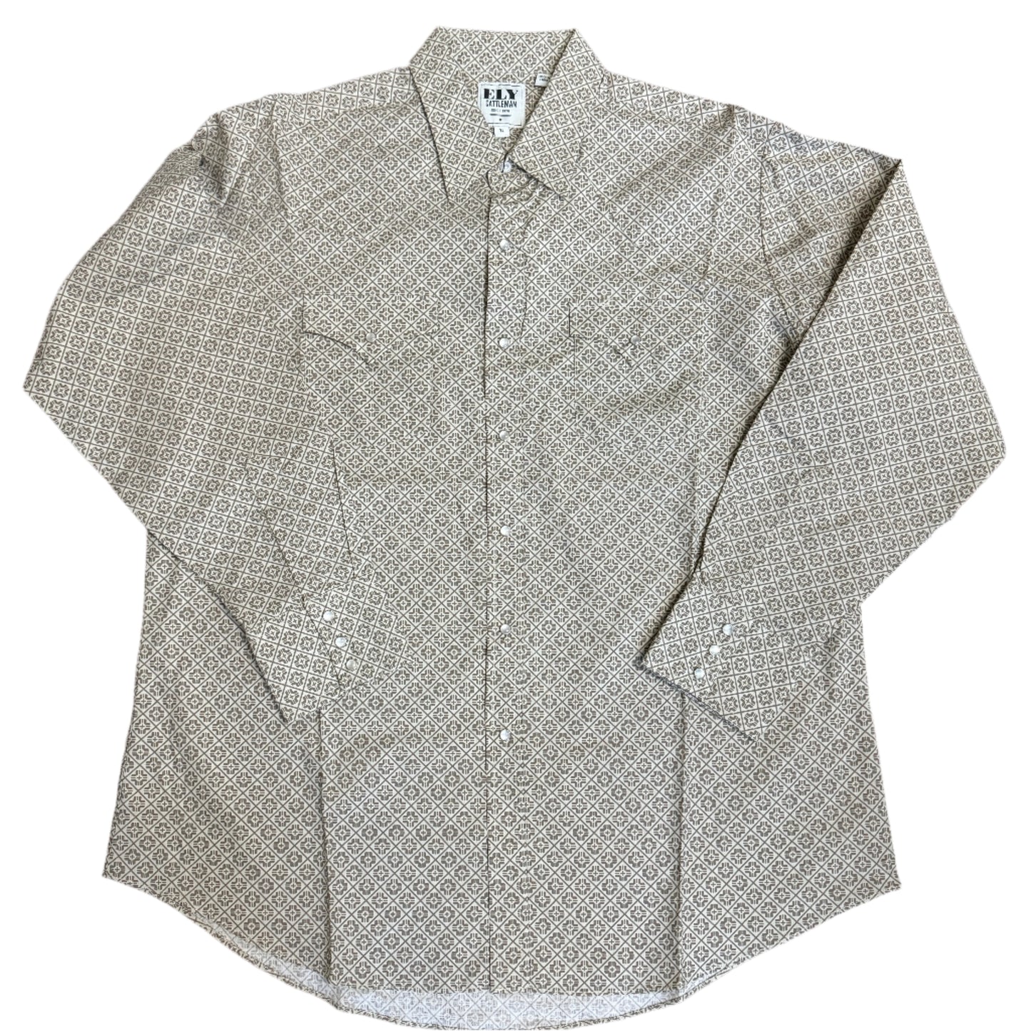 Beige Aztec L/S