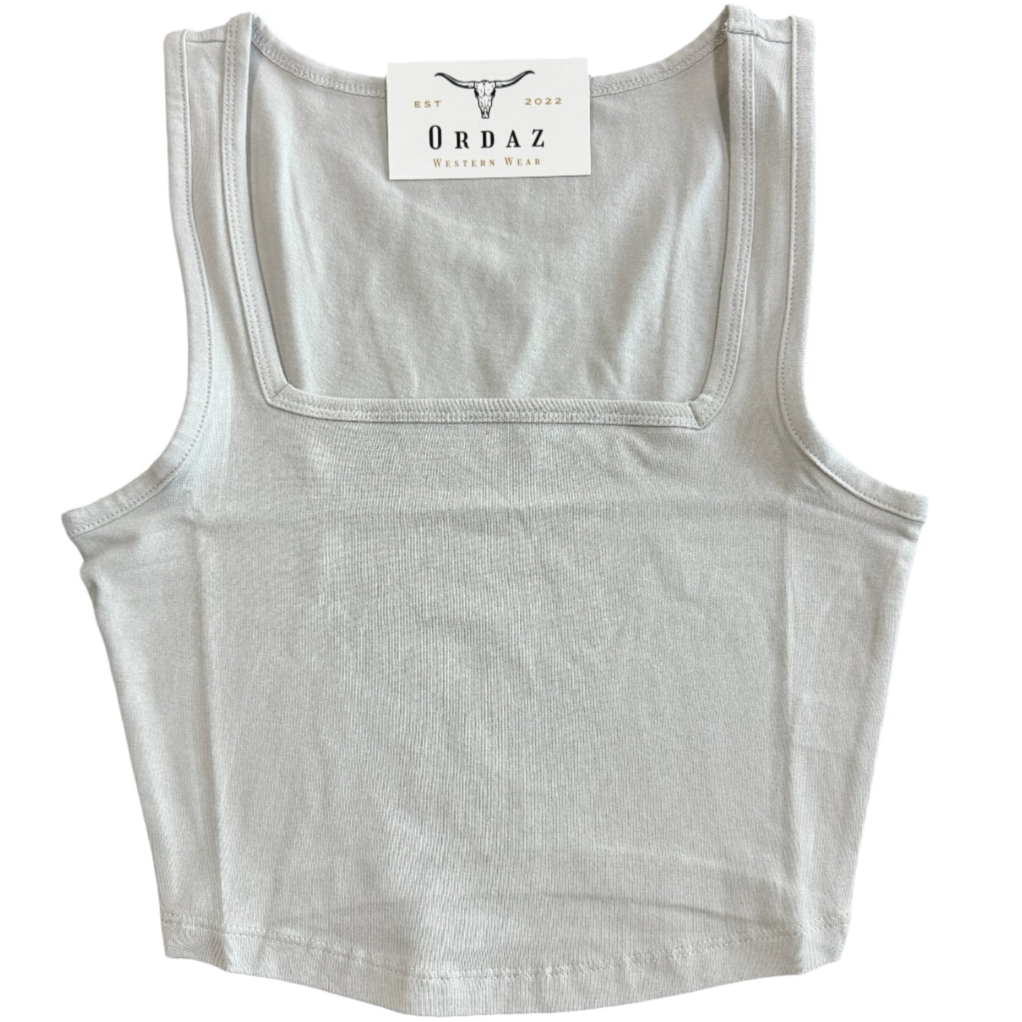 Square Neck Cropped Cami