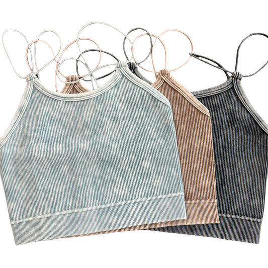 Washed Ribbed Brami