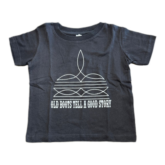 Old Boots Tell A Good Story Tee