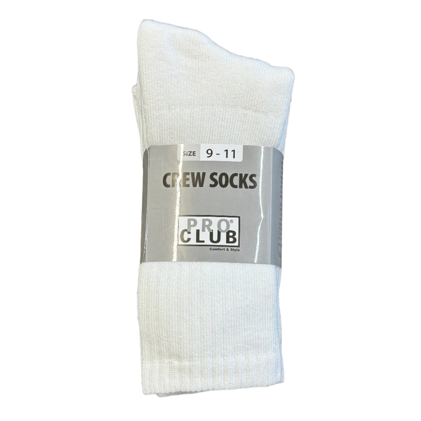 Heavyweight Crew Socks - White