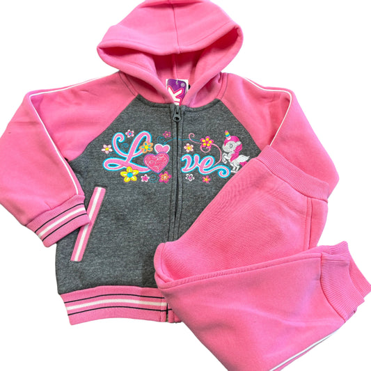 SALE - Love Fleece Set
