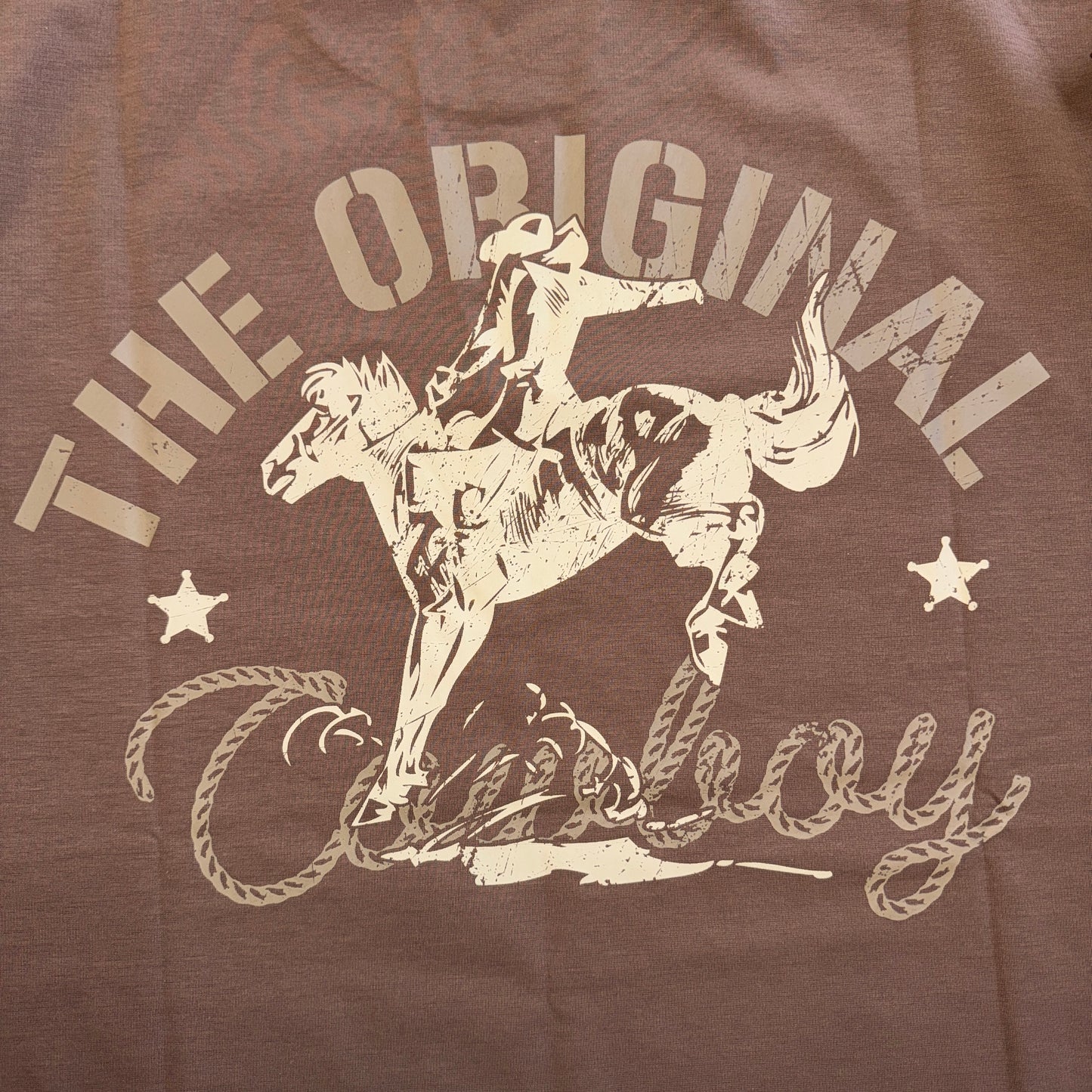 Cowboy Brown Tee
