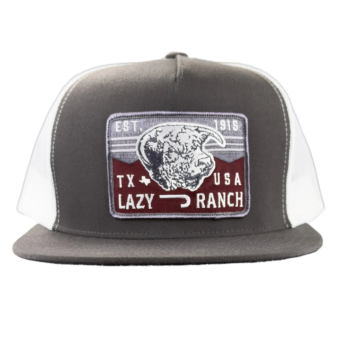 Grey & White Red Rock Hat