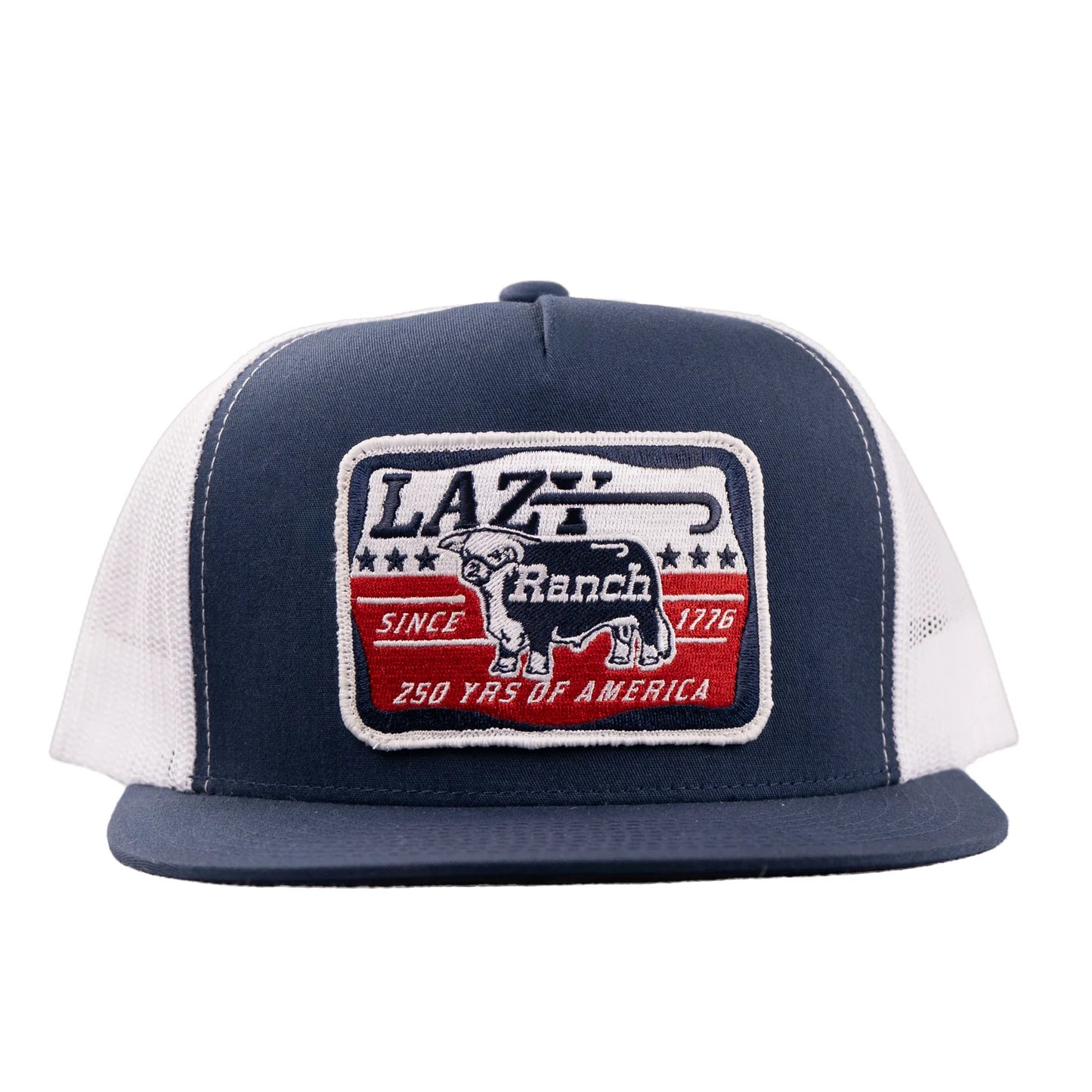 Navy & White Liberty Trucker