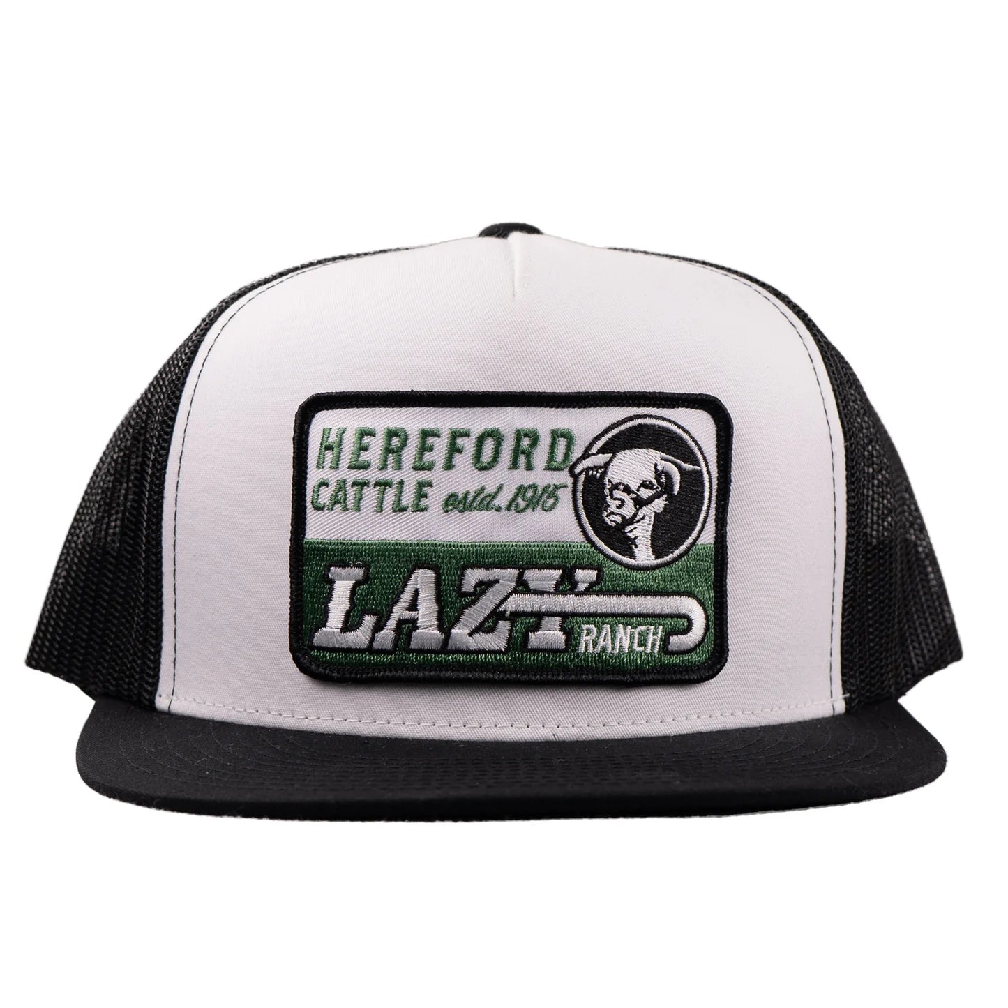White & Black Shafter Classic Hat