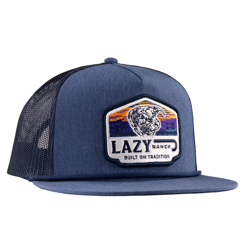 Navy Bull Wagon Classic Rope Hat