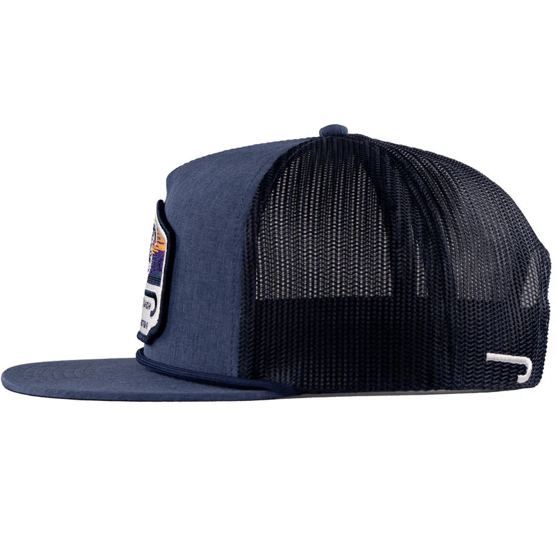 Navy Bull Wagon Classic Rope Hat