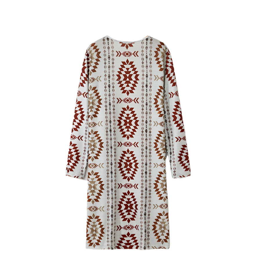 Western Cardigan - Brown