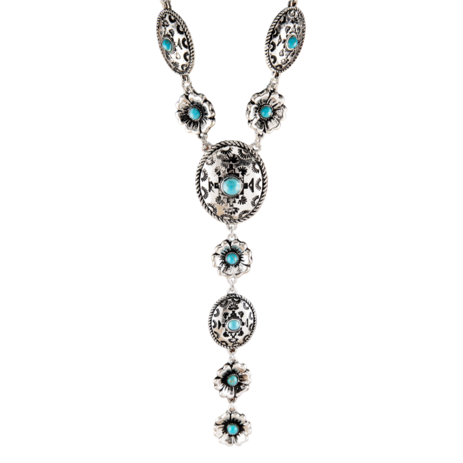 Western Concho Necklace