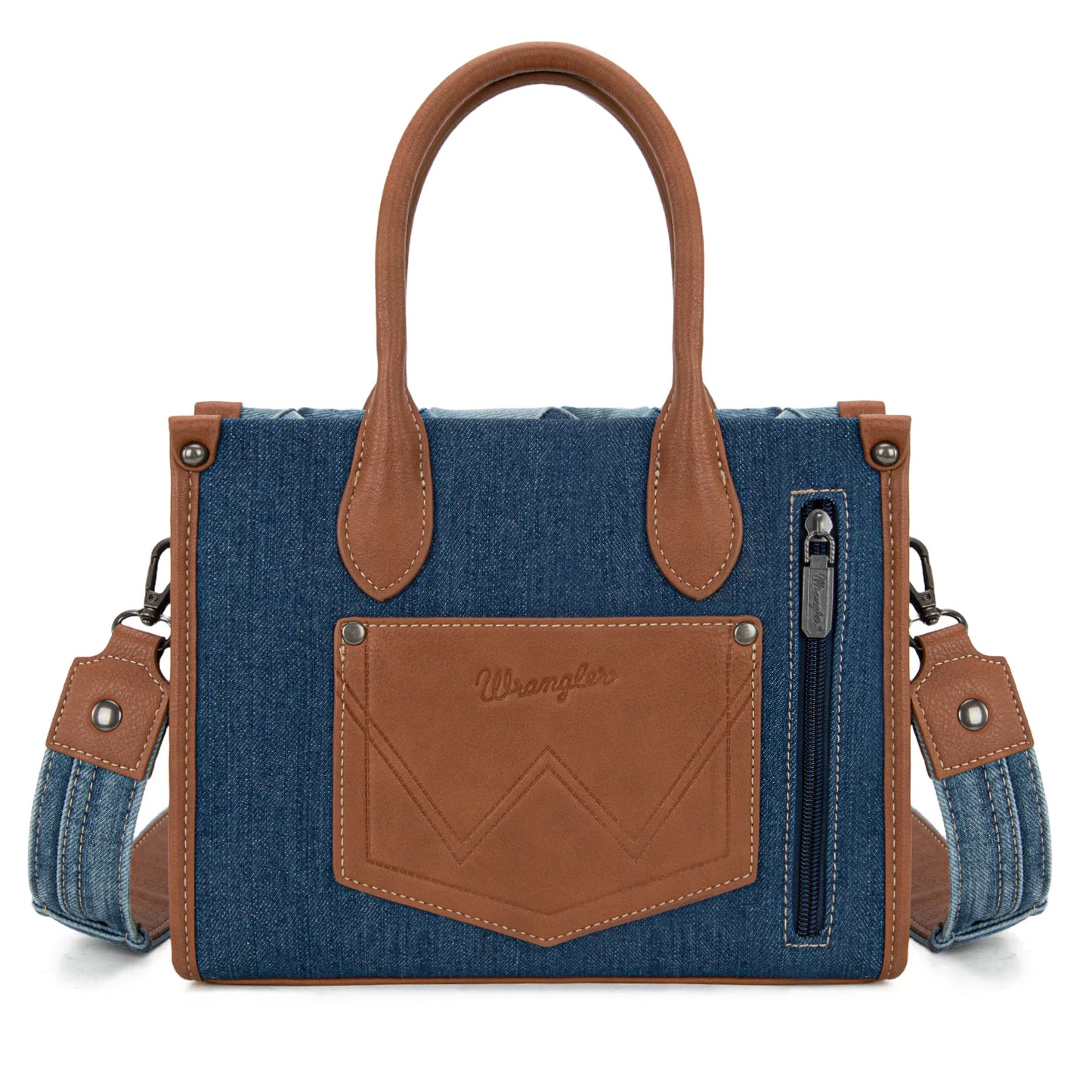 Woven Denim Tote - Jean