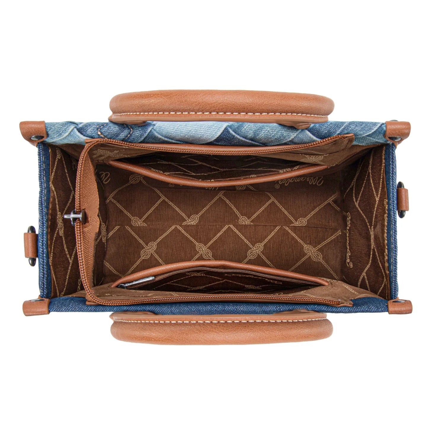 Woven Denim Tote - Jean