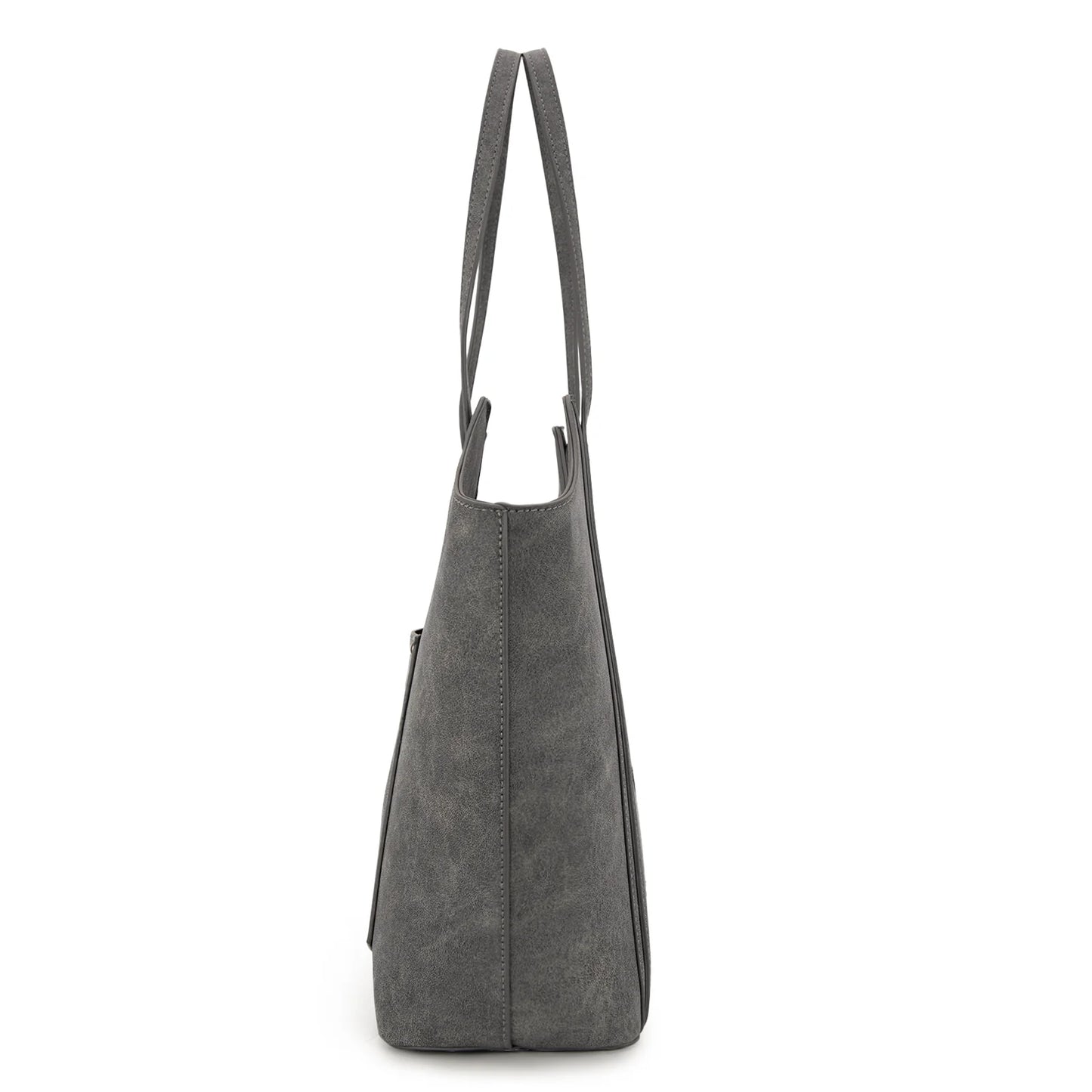 Aztec Embroidered Tote - Black