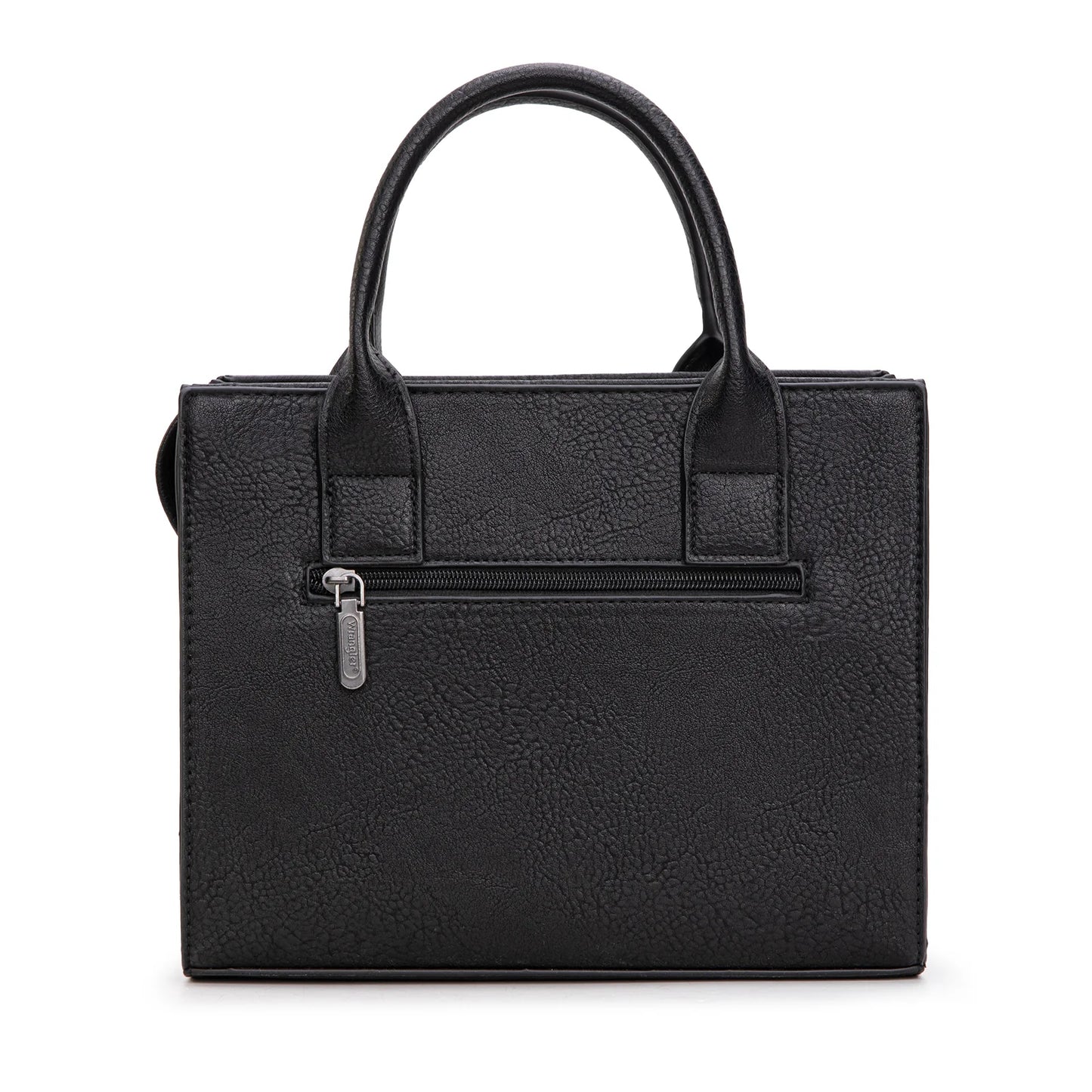 Aztec Pattern Tote - Black