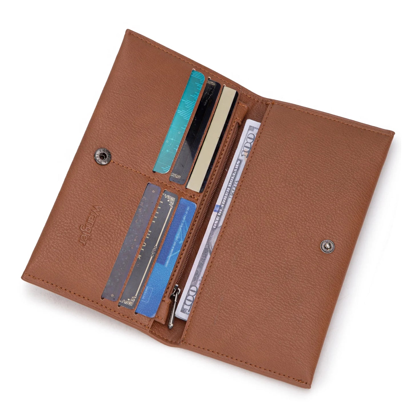 Long Wallet - Brown