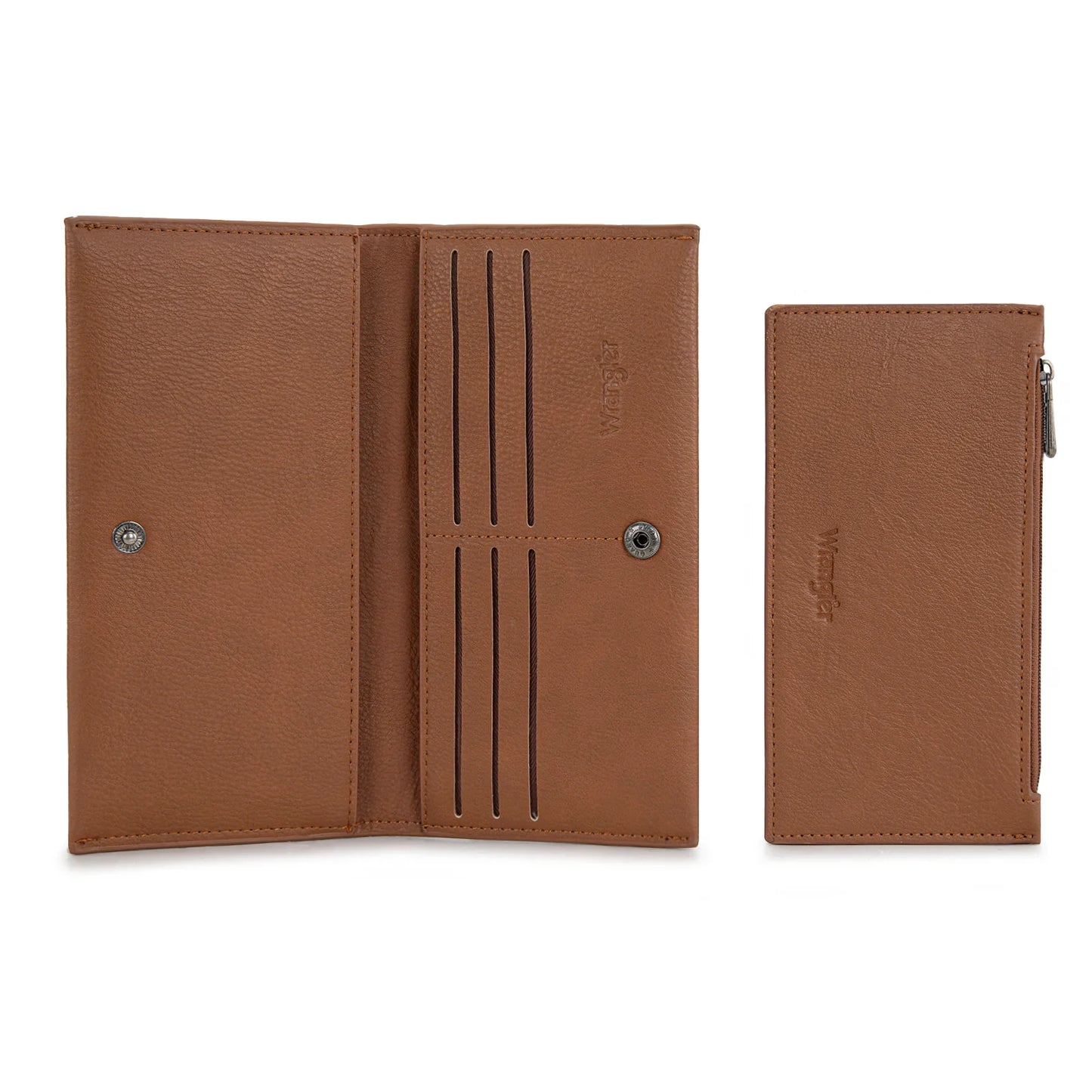 Long Wallet - Brown