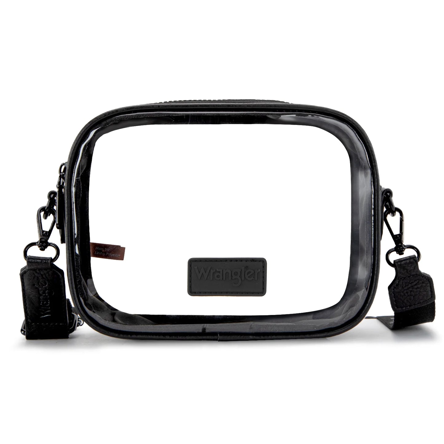 Clear Crossbody Bag - Black