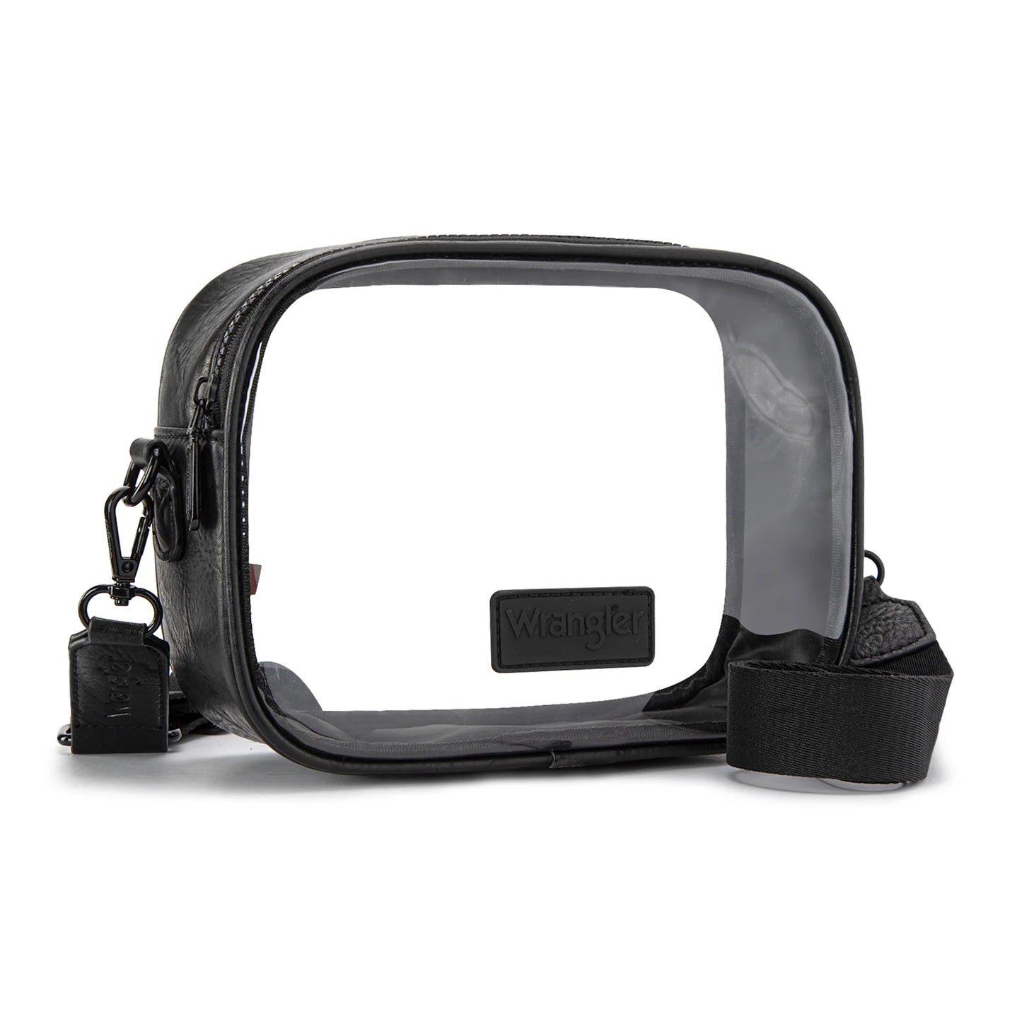 Clear Crossbody Bag - Black