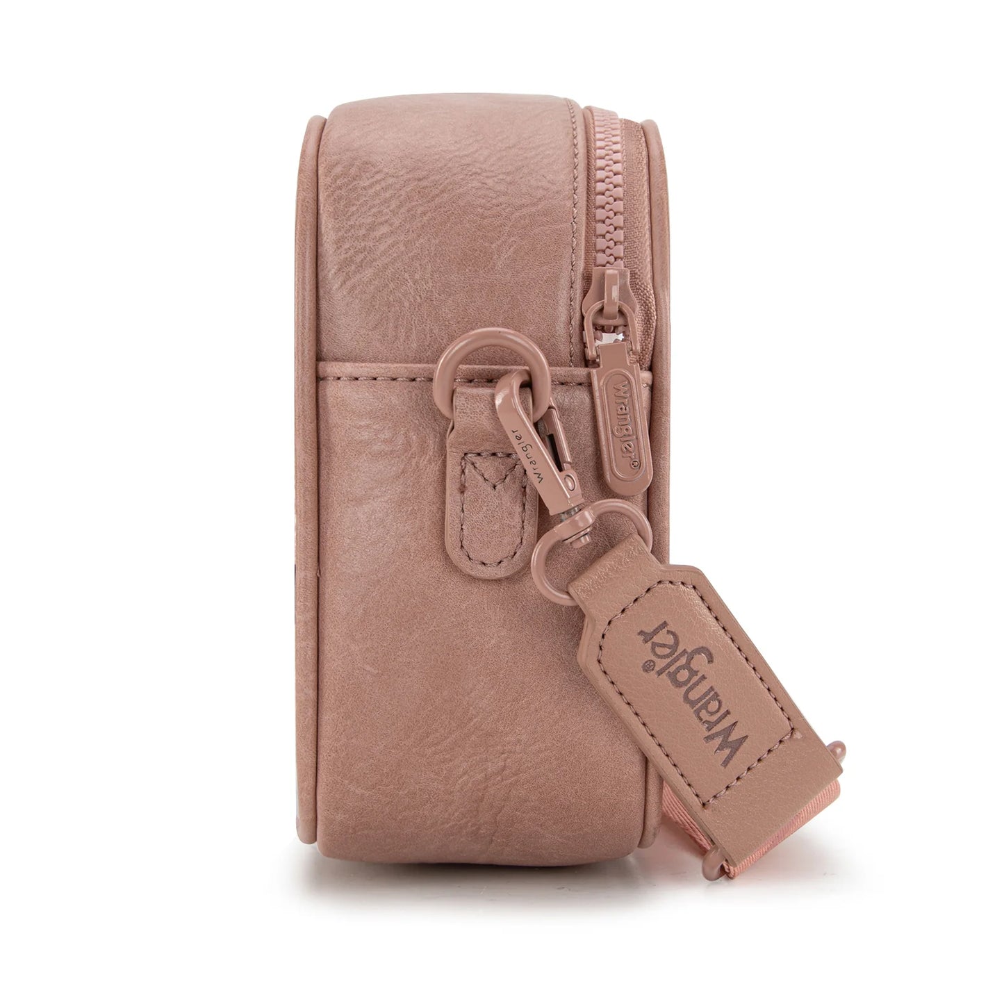 Clear Crossbody Bag - Dark Pink