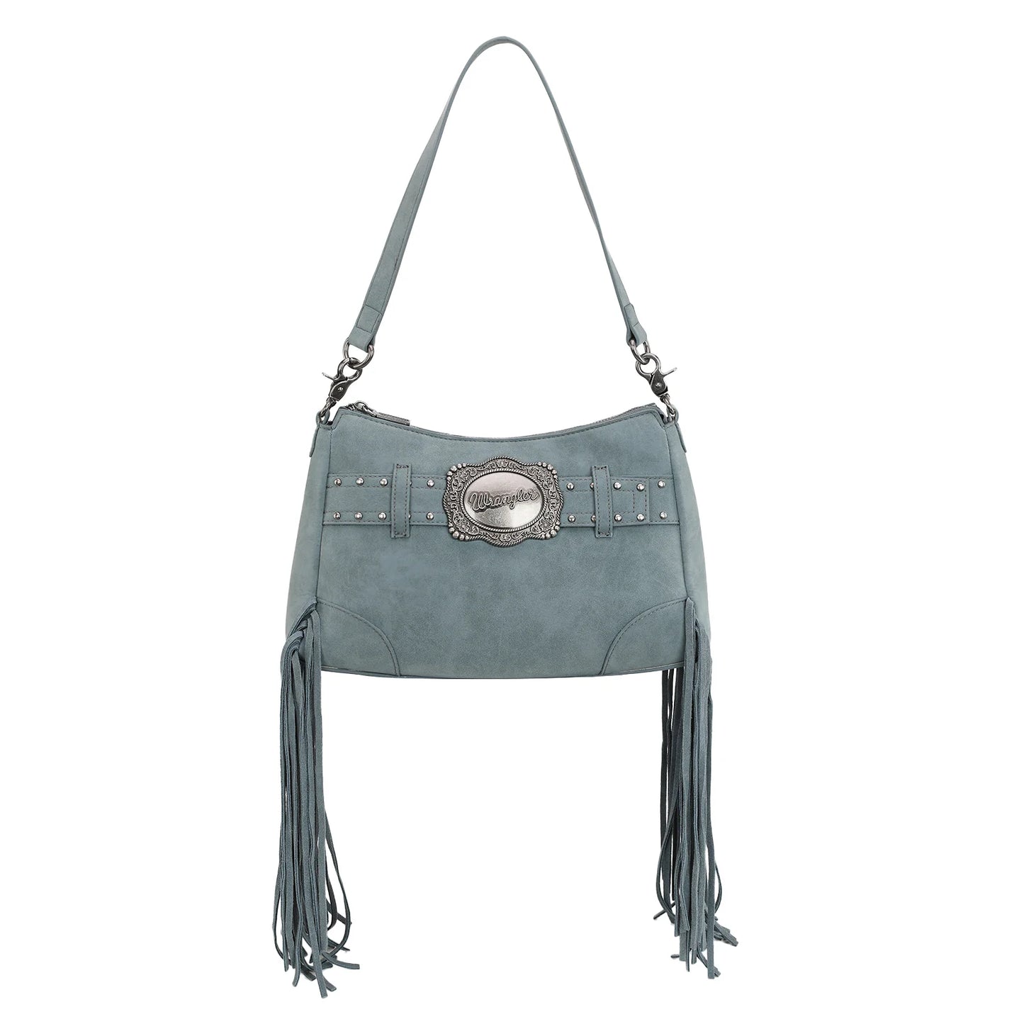 Fringe Buckle Bag - Jean