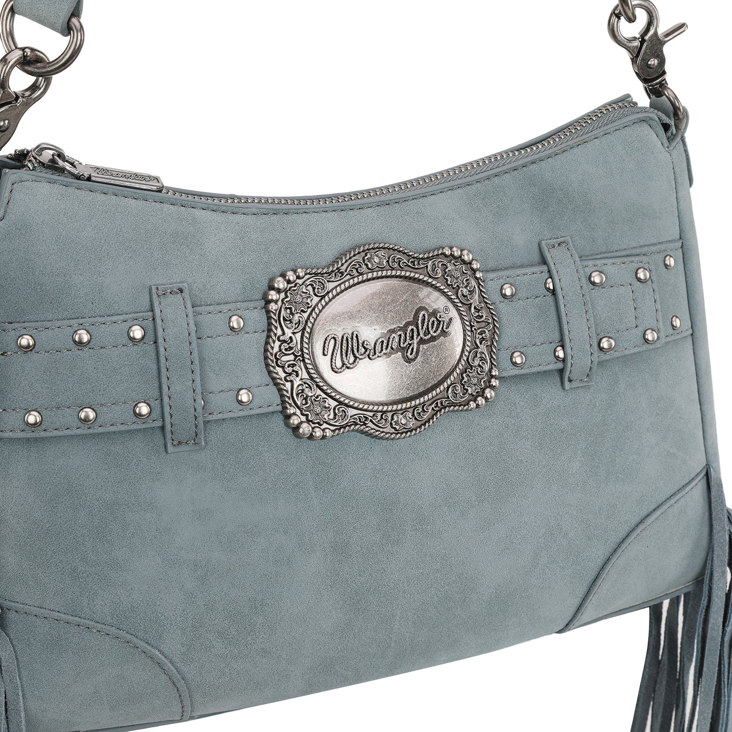 Fringe Buckle Bag - Jean