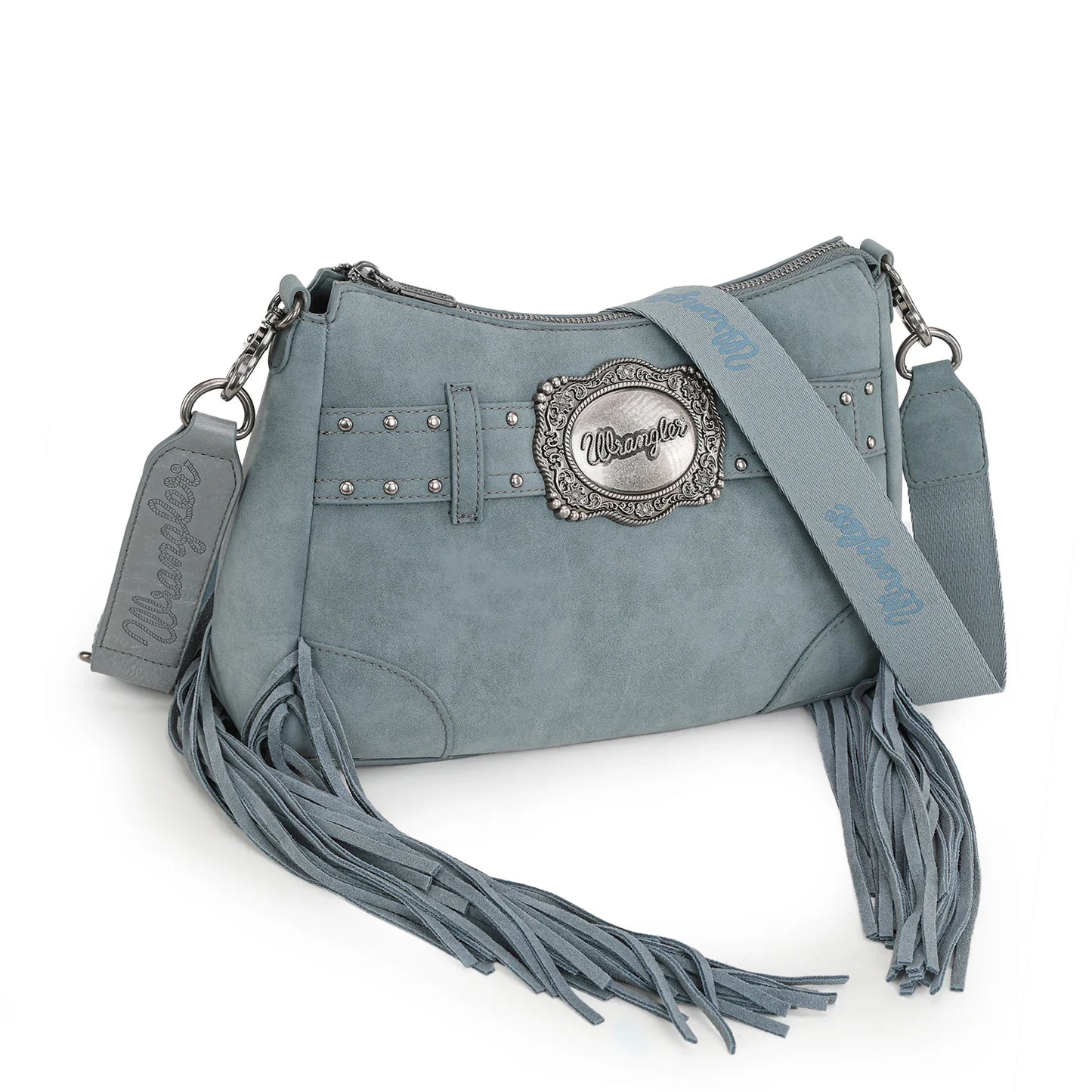 Fringe Buckle Bag - Jean