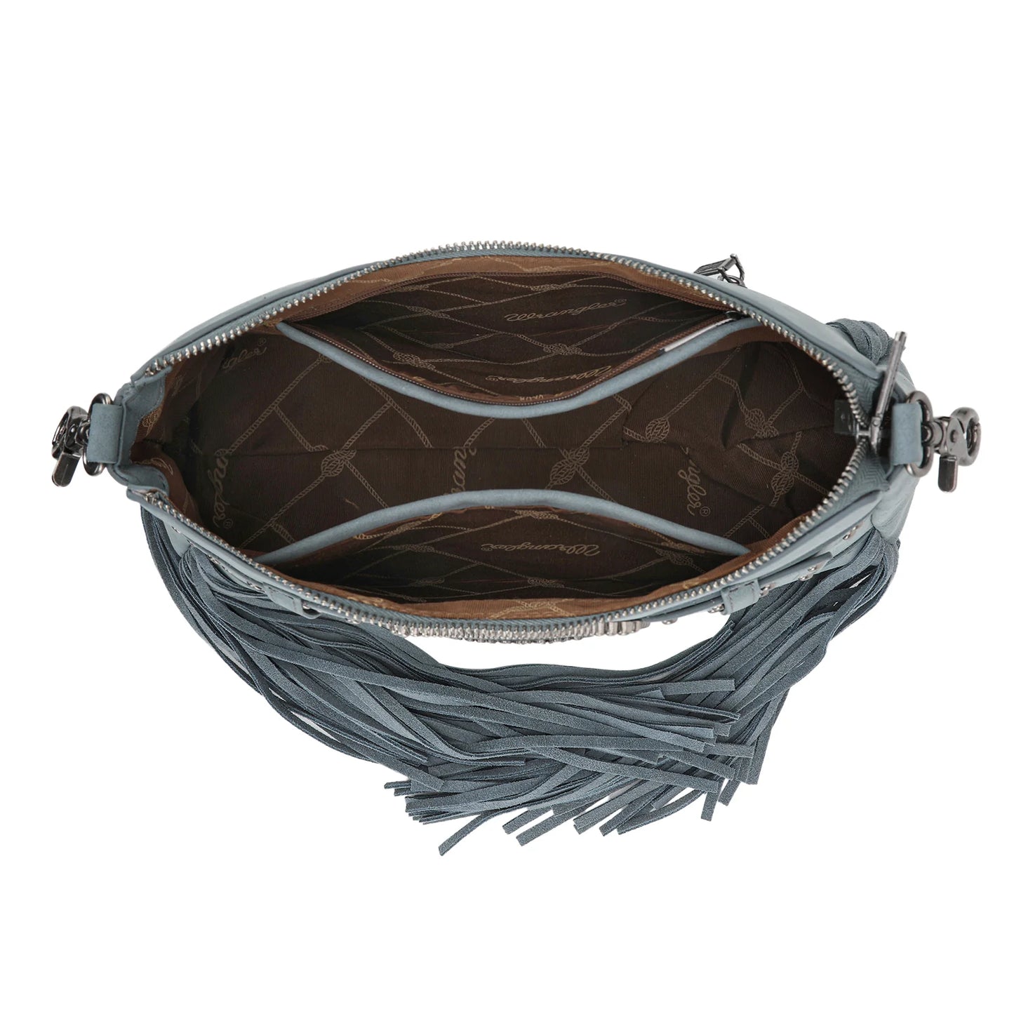 Fringe Buckle Bag - Jean