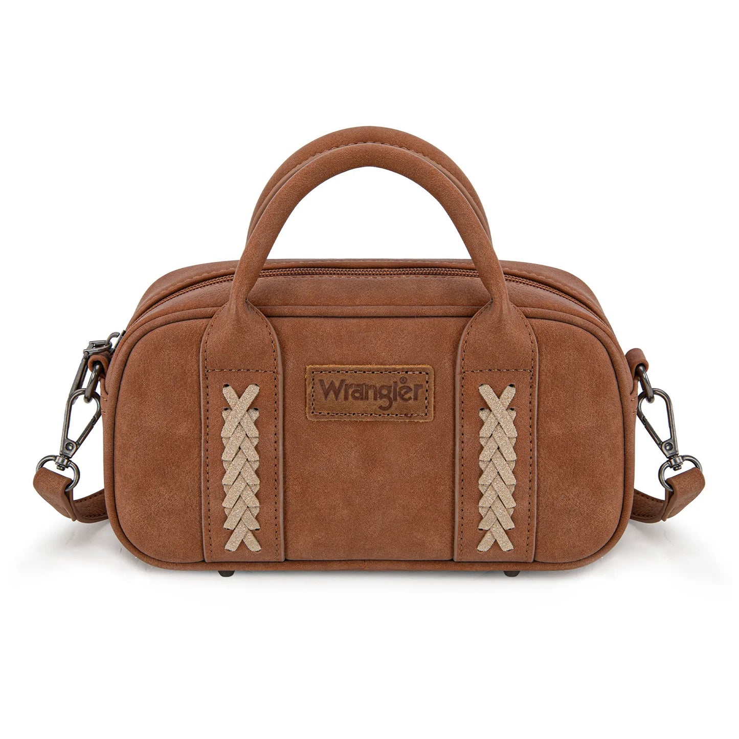 Whipstitch Mini Bag - Brown
